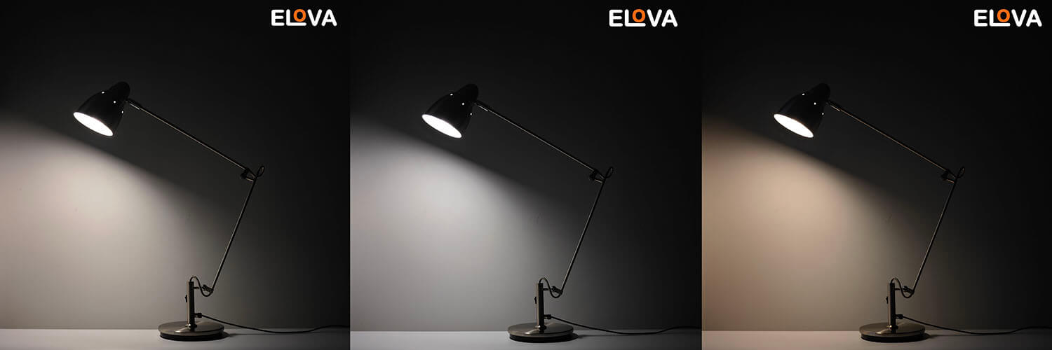 các loại ánh sáng của 3 chế độ sáng