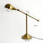 Đèn bàn làm việc cao cấp EDB011DV - Ảnh 5